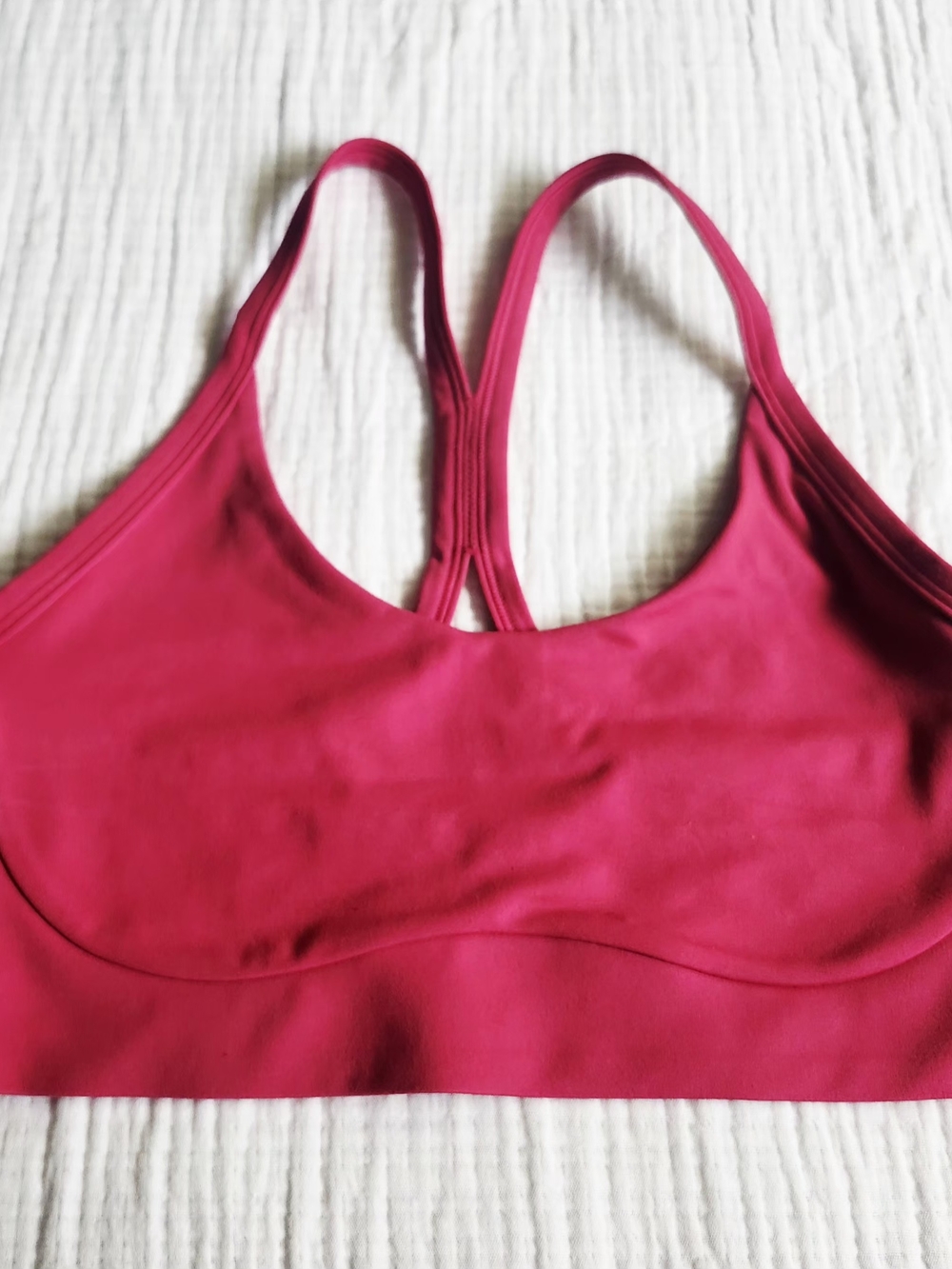 Under Armour Hot Pink Seamless Sports Bra - Women's